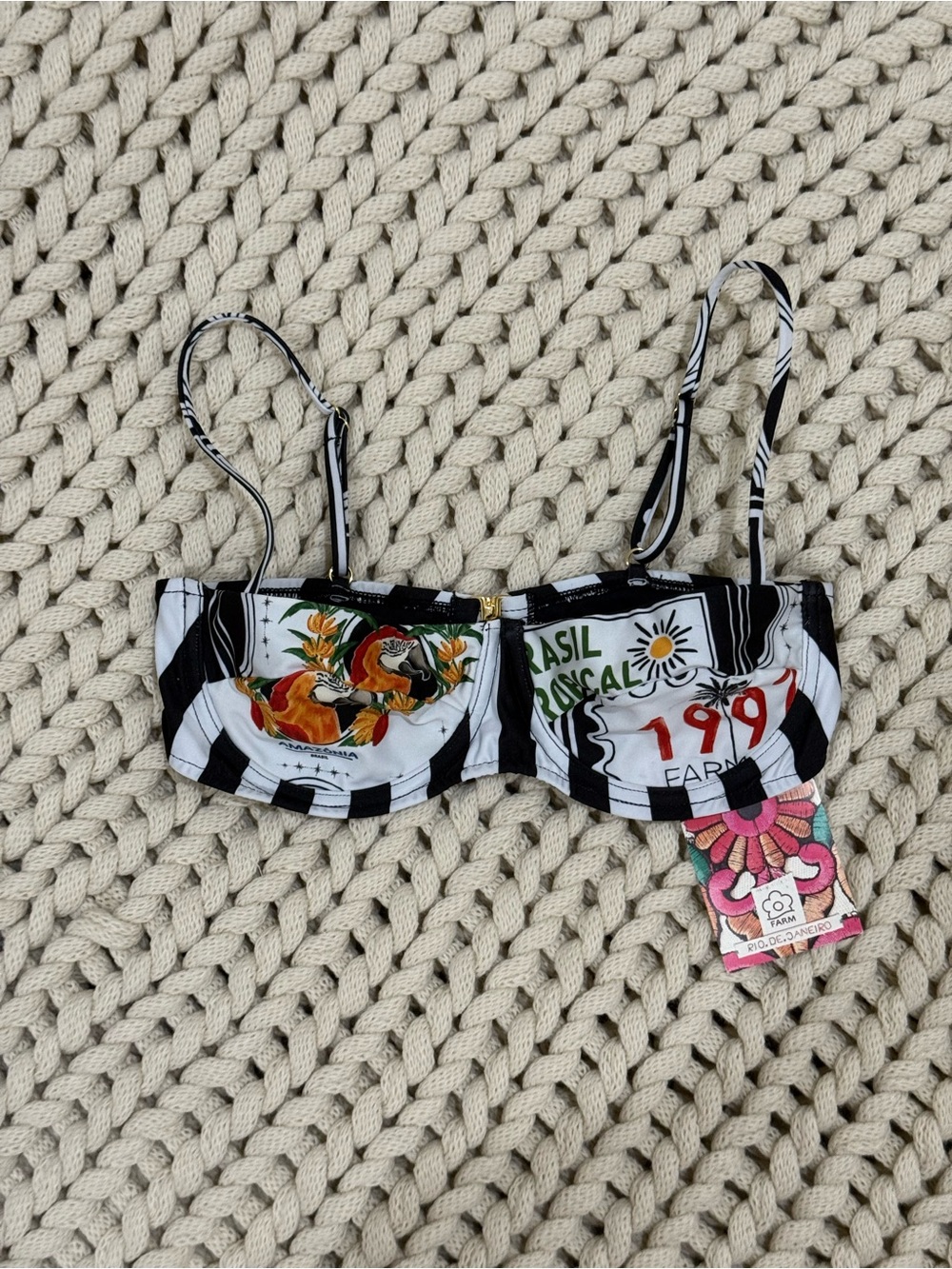 Farm Rio x Anthropologie Underwire Bikini Top - Picture 4 of 7